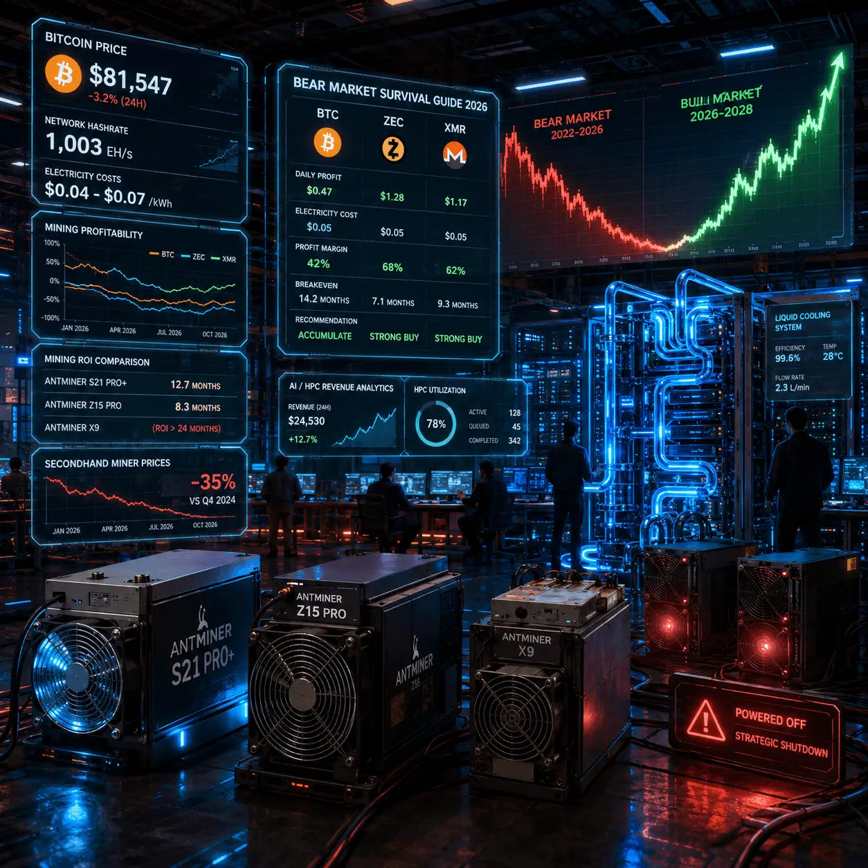 2026 Miner Survival Guide: How to "Crouch" in a Bear Market and Lock in Doubled Returns for the Next Bull Run