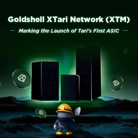 Goldshell Launches First ASIC Miner for Tari (XTM) – A New Era for Privacy-Focused Blockchain Mining
