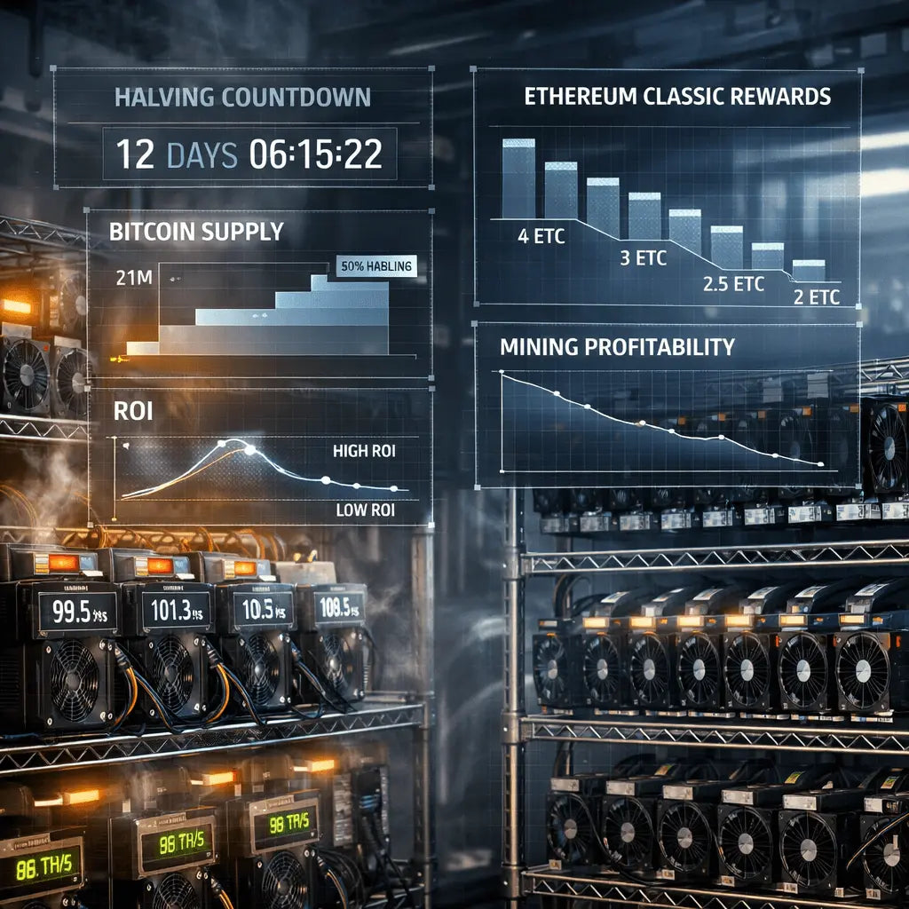 Halving and Emissions: How Coin Supply Schedules Reshape Mining ROI (Deep Research)