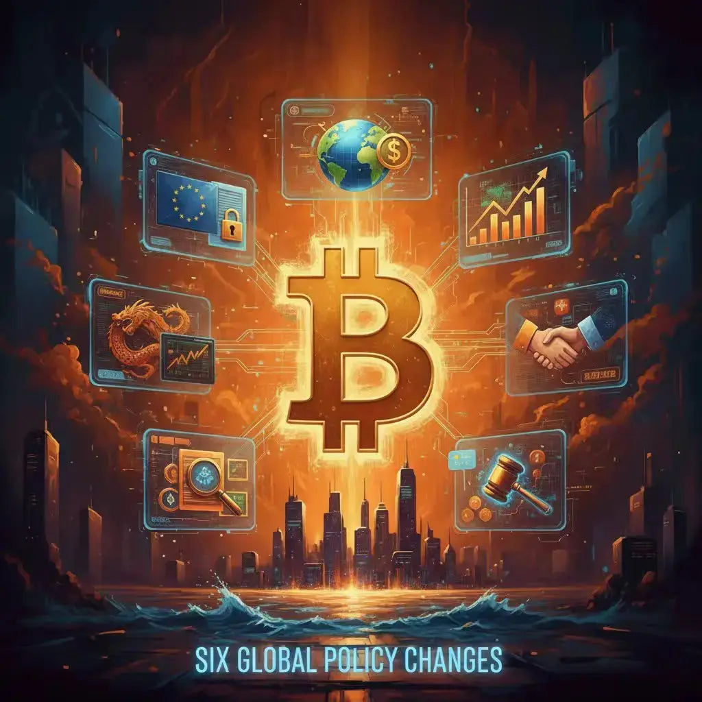 Six Global Policy Changes Impacting Cryptocurrency This Week