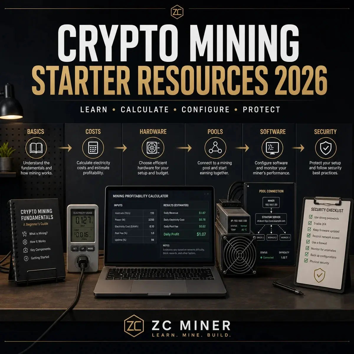 Best Crypto Mining Resources for Beginners in 2026 ZhenChainMicro