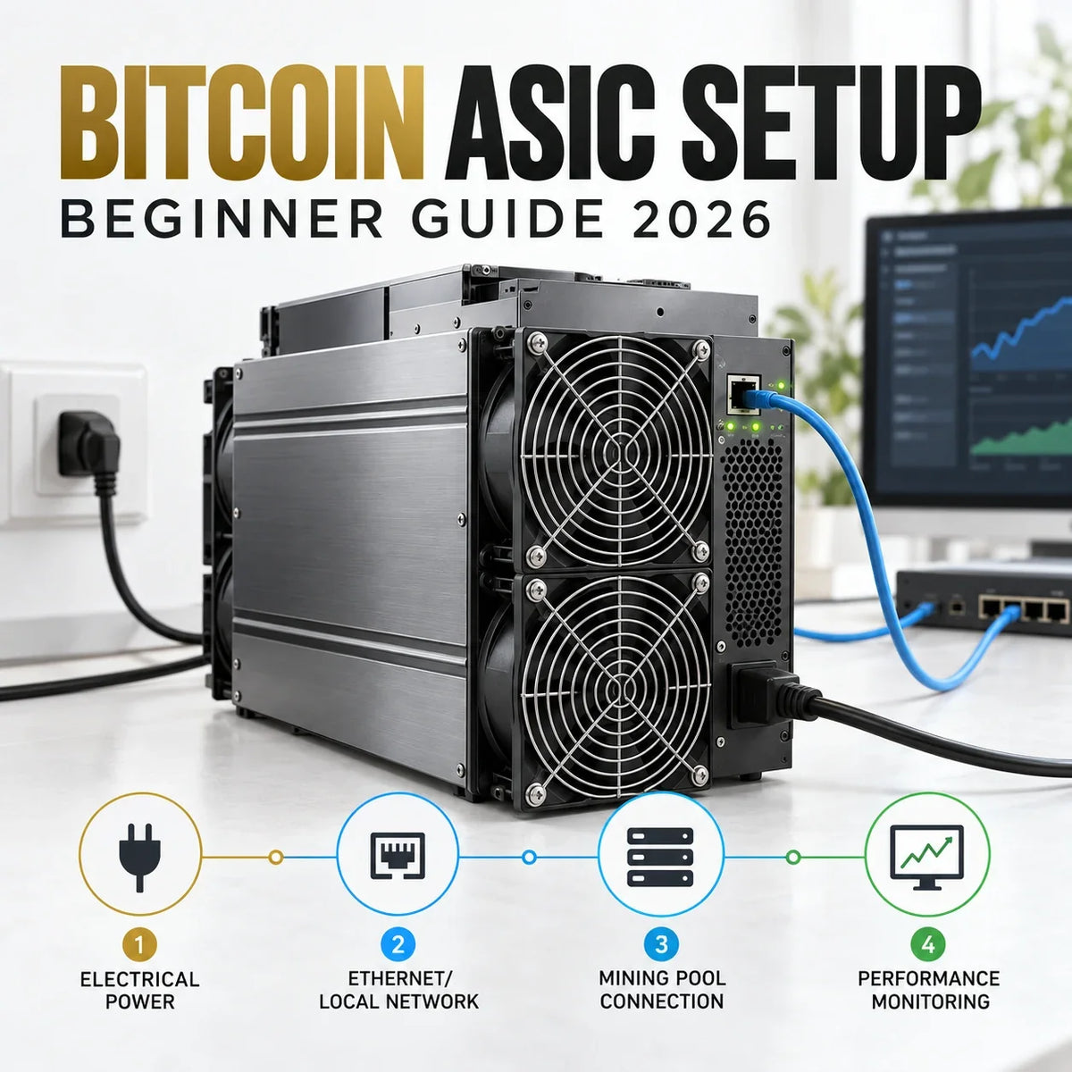 How to Start Bitcoin Mining in 2026: Beginner's ASIC Guide