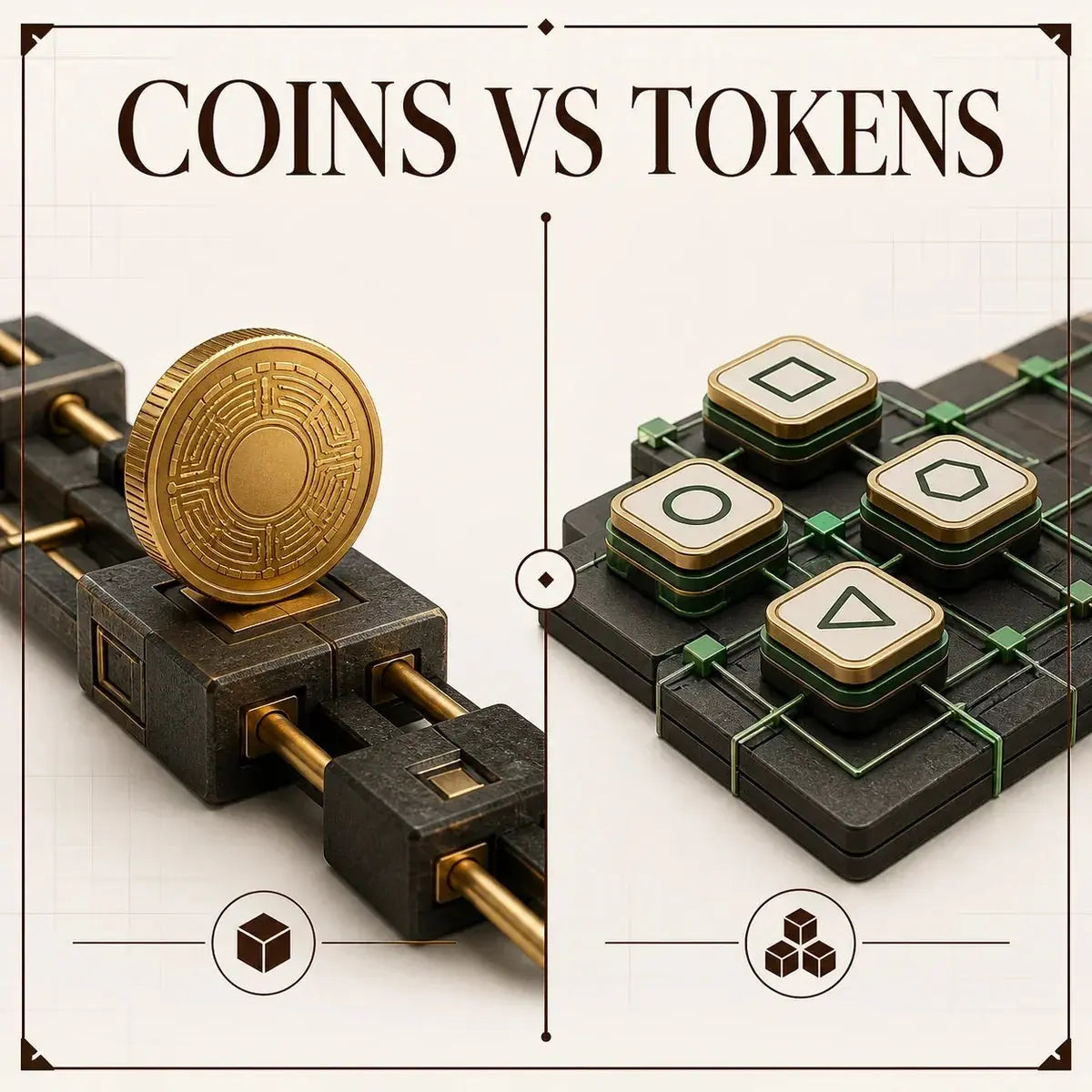 What's the Difference Between Coins and Crypto Tokens? ZC Miner