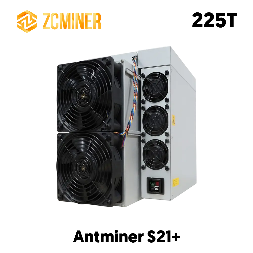Bitmain Antminer S21+ (225TH/S) Minero de Bitcoin — ZC MINER