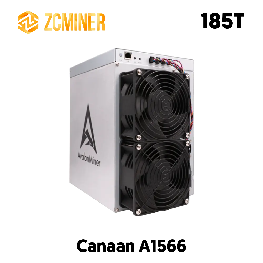 Canaan Avalon A1566 (185 Th/s) 비트코인 채굴기 — ZC MINER