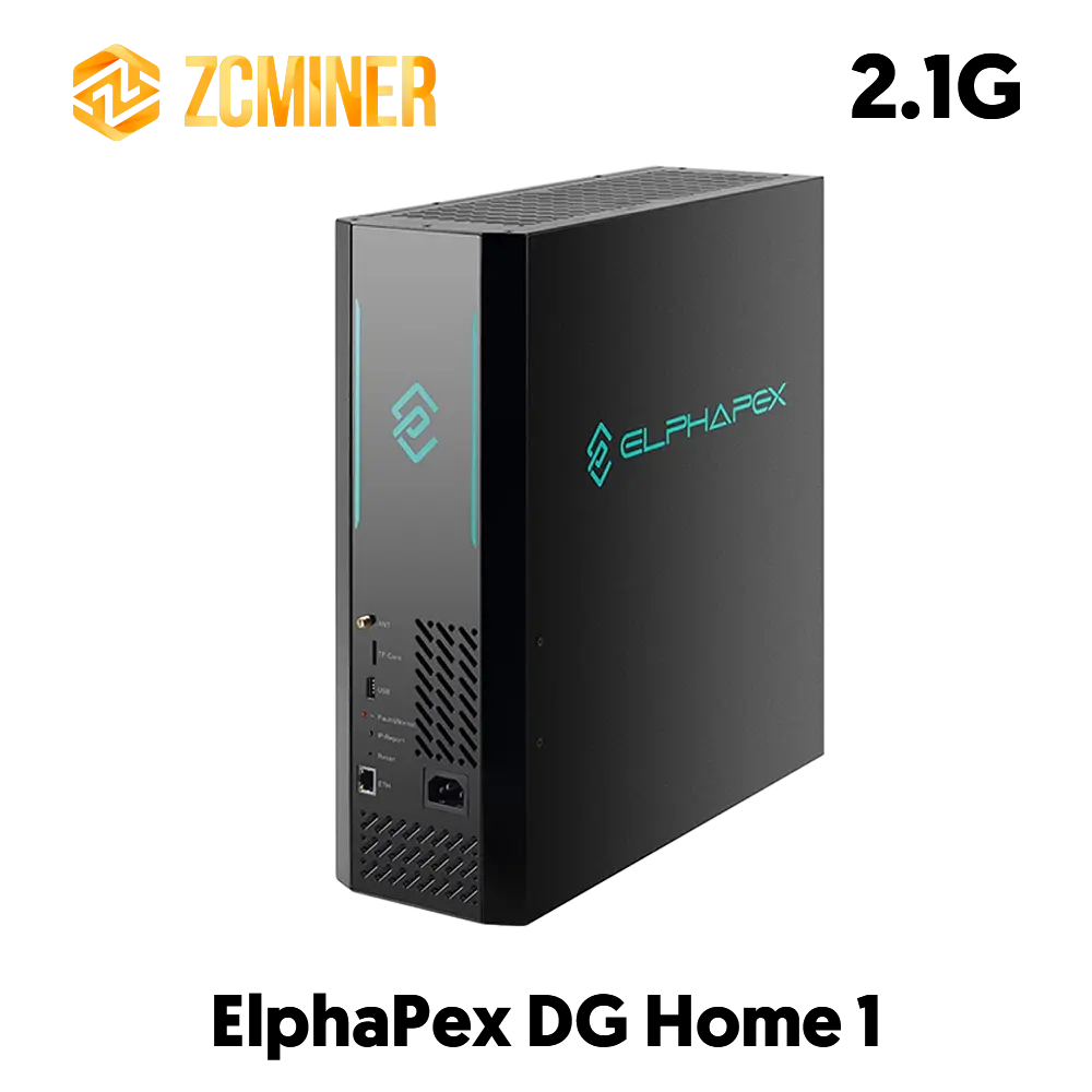 ElphaPex DG HOME 1 (2.1GH/s) Litecoin & Dogecoin Miner — ZC MINER