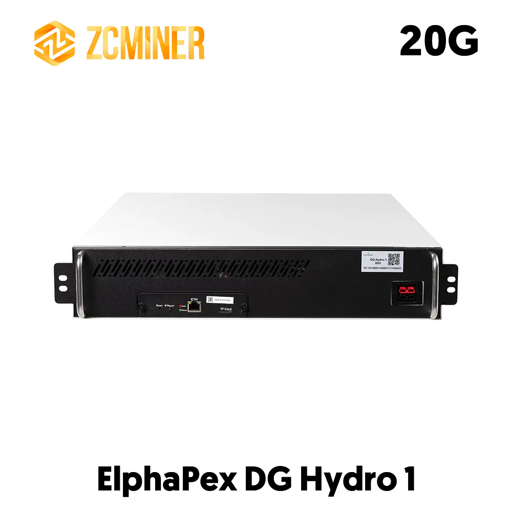 ElphaPex DG Hydro 1 (20GH/s) Litecoin & Dogecoin Miner ElphaPex