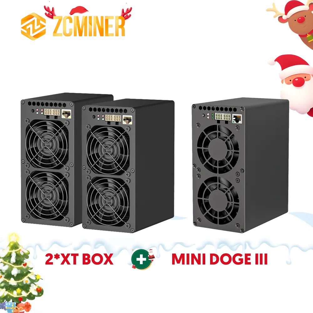 Goldshell XT BOX ×2 + Goldshell Mini-DOGE III Combo Deal Goldshell