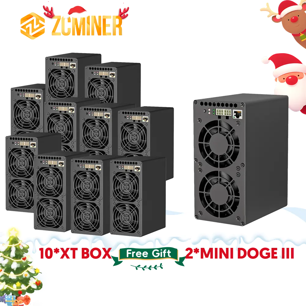 Goldshell XT BOX (580GH/s) XTM Miner ×10 — Free Goldshell Mini-DOGE III ×2 Goldshell