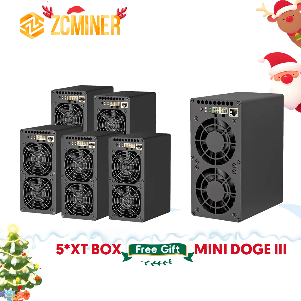 Goldshell XT BOX (580GH/s) XTM Miner ×5 — Free Goldshell Mini-DOGE III Goldshell