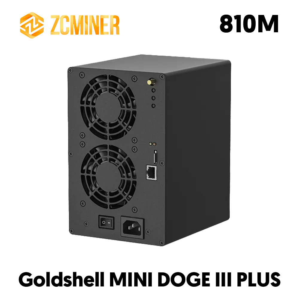 Goldshell MINI DOGE III PLUS (810Mh/s) LTC & DOGE Miner — ZC MINER Goldshell MINI DOGE III PLUS (810Mh/s) LTC & DOGE Miner — ZC MINER
