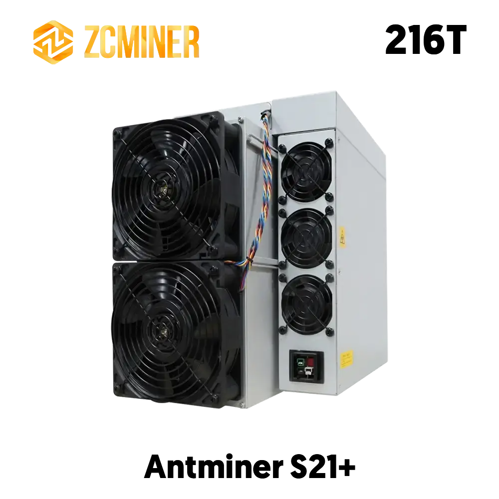 Bitmain Antminer S21+ (216TH/S) 비트코인 채굴기 — ZC MINER