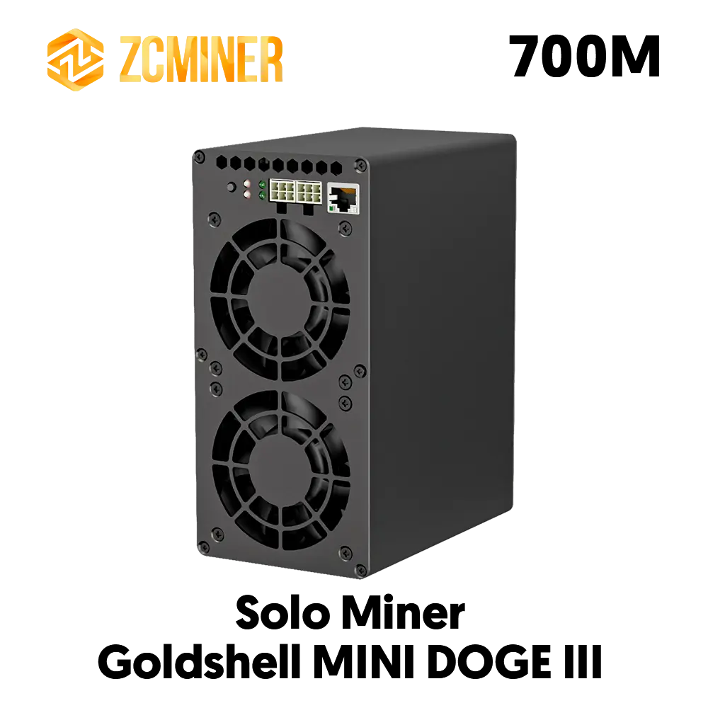 Goldshell MINI DOGE III (700Mh/s) Litecoin & Dogecoin Solo Miner Goldshell