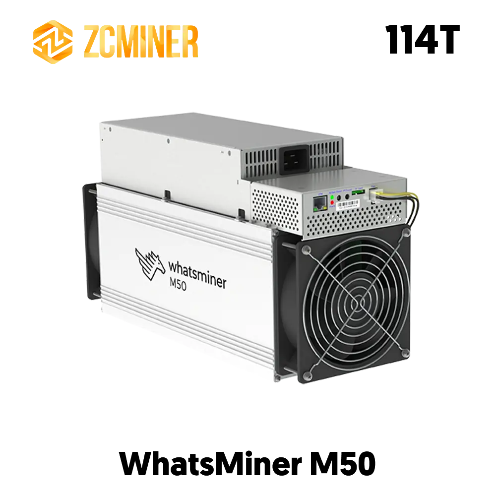 Minero de Bitcoin Whatsminer M50 (114Th/s) — ZC MINER