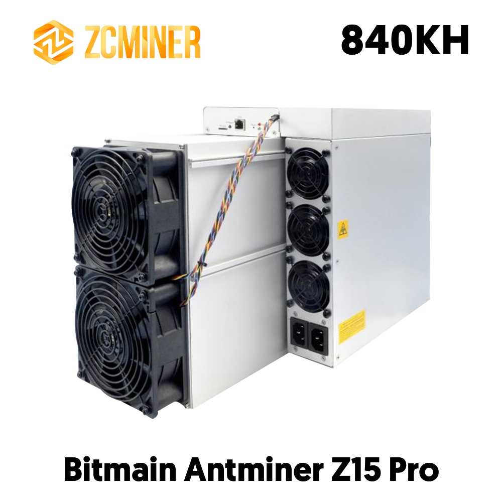 Bitmain Antminer Z15 Pro (840KSol/s) Equihash Miner — ZC MINER