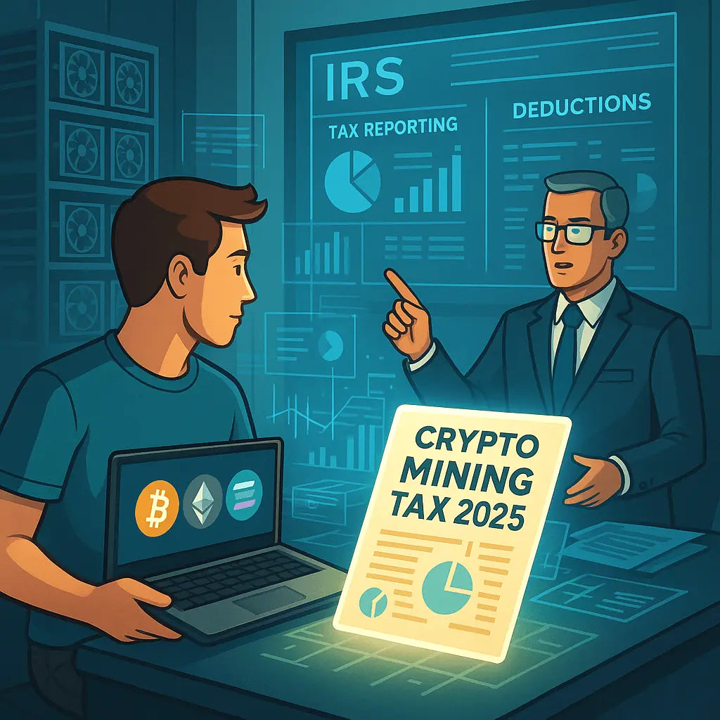 2025 Crypto Mining Tax Guide | Tax Rules, Deductions & Filing Tips