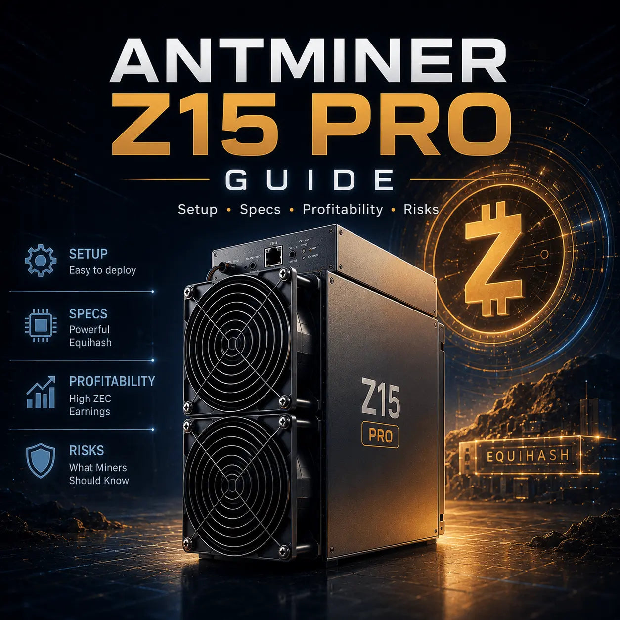 Antminer Z15 Pro Complete Guide: Specs, Setup, Costs, and ROI