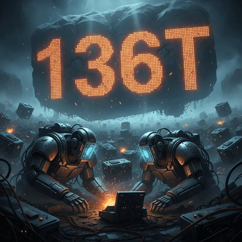 Bitcoin-Mining-Difficulty-Reaches-Record-136T-Navigating-the-Low-Hashprice-Era ZhenChainMicro