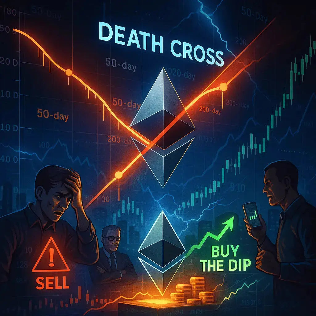 Ethereum vient de lancer une croix de la mort : s'agit-il d'un signal de vente ou d'une opportunité d'achat ?