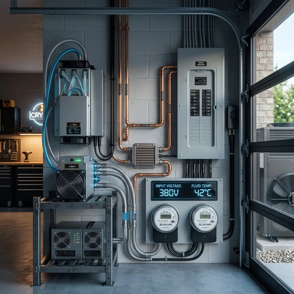 Running Water-Cooled Miners at Home: The 2026 "Silent" Revolution & Practical Guide for Home Mining