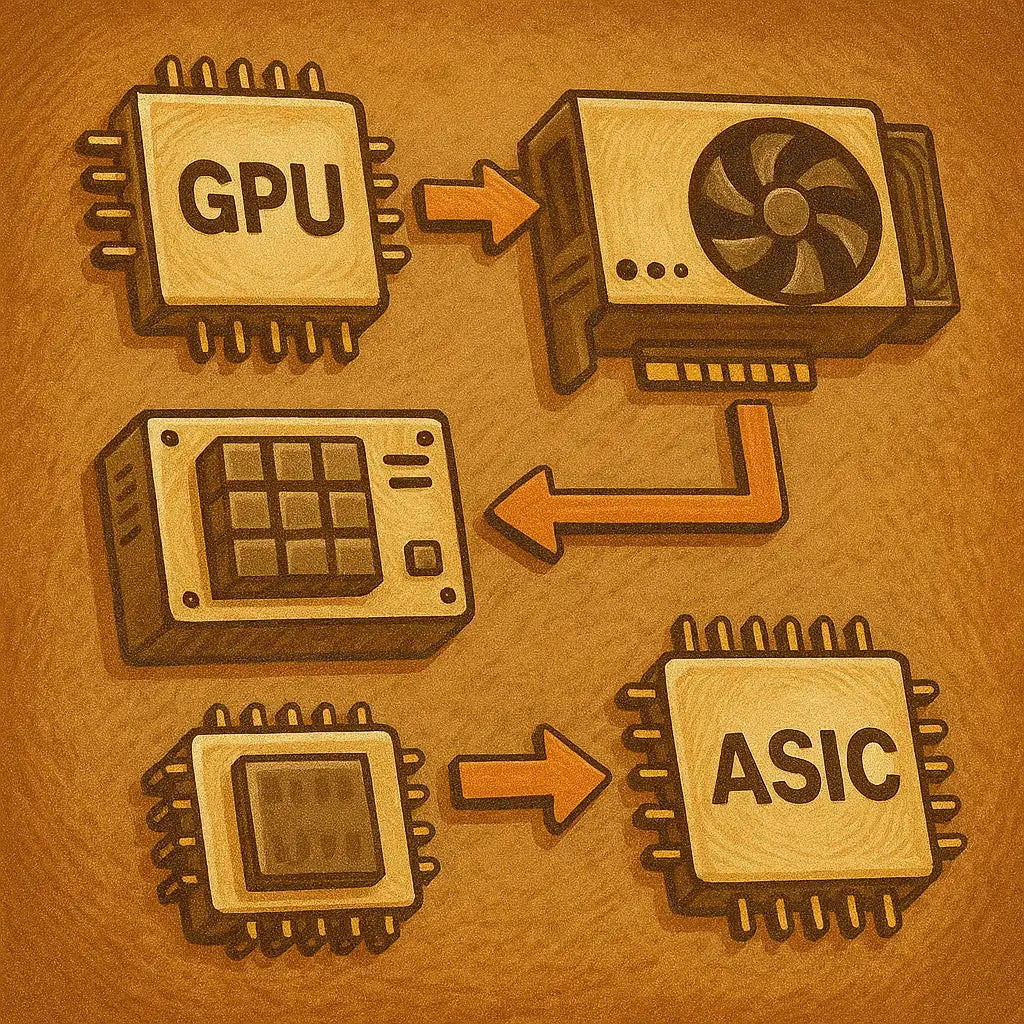 The-Evolution-of-Cryptocurrency-Mining-Hardware-From-CPUs-to-ASICs-and-Beyond ZhenChainMicro