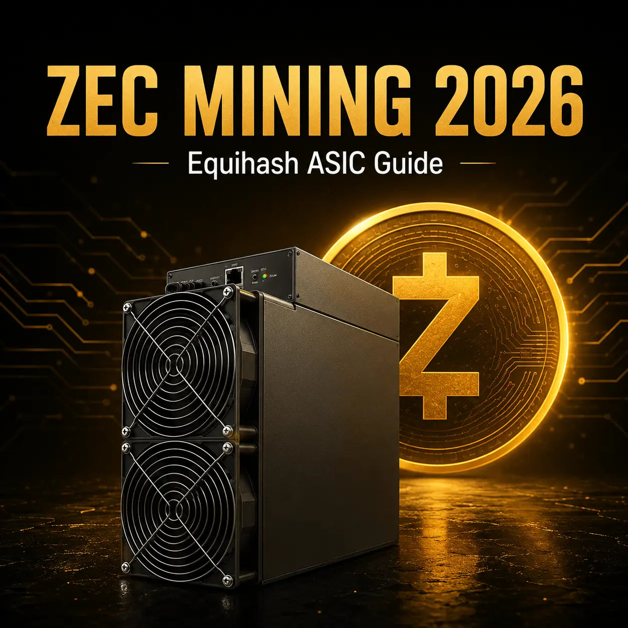ZEC Mining in 2026: When Equihash ASICs Make Sense for Miners