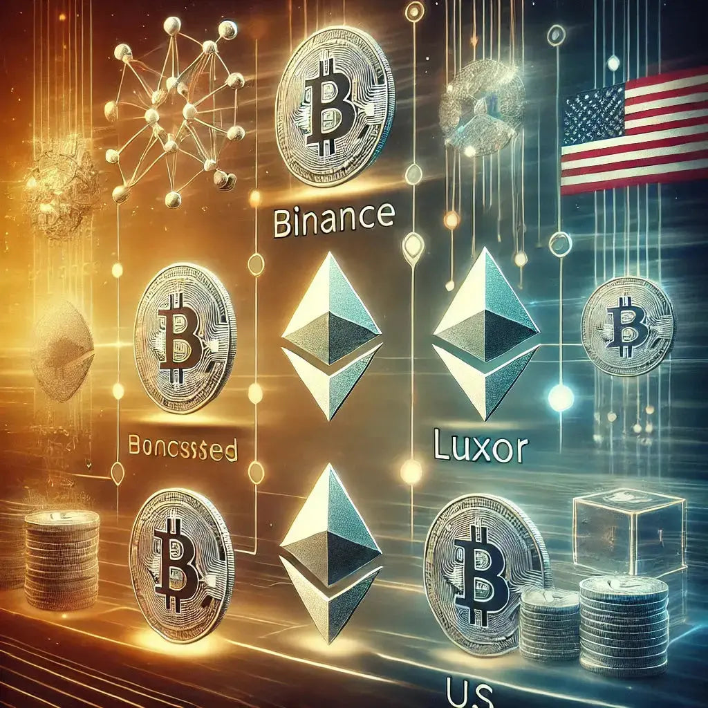 L'évolution des pools miniers : de Binance aux opérations basées aux États-Unis de Louxor
