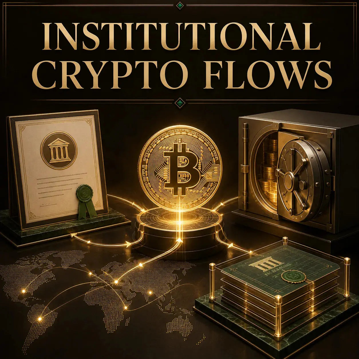 Institutional Crypto Flows 2026: Bitcoin, Custody, and Tokenization ZhenChainMicro