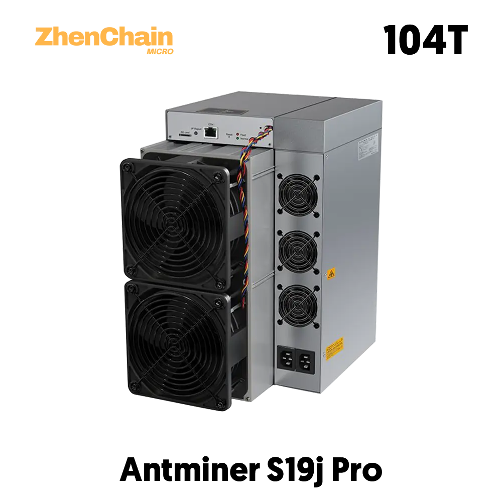 Bitmain Antminer S19j Pro (104TH/S) Bitcoin Miner - ZhenChainMicro
