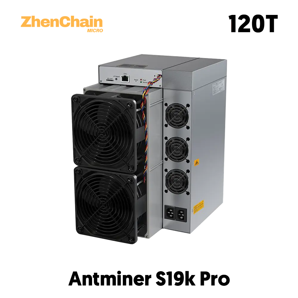 Bitmain Antminer S19k Pro (120TH/s) Bitcoin Miner 