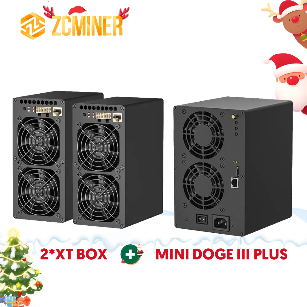 Goldshell XT BOX ×2 + Goldshell Mini-DOGE III Plus Combo Deal Goldshell