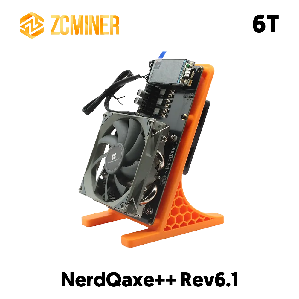 NerdQaxe++ Rev6.1  (6Th) Bitcoin Miner Bitaxe