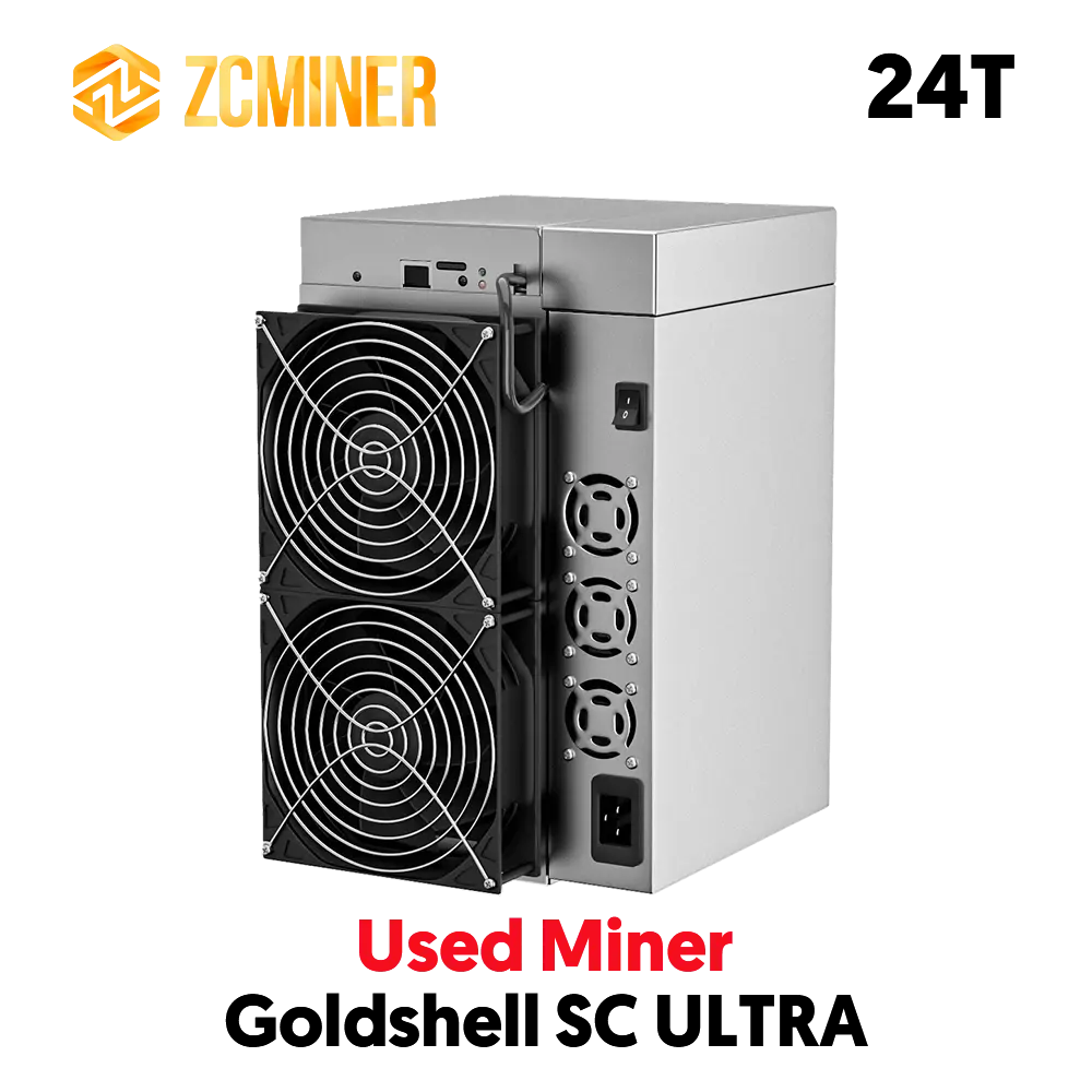 Used Goldshell SC ULTRA (24TH/s) Siacoin (BLAKE2b) Miner
