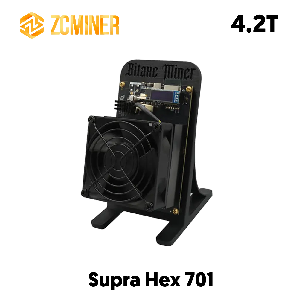Bitaxe Supra Hex 701 (4.2Th) Bitcoin Miner Bitaxe
