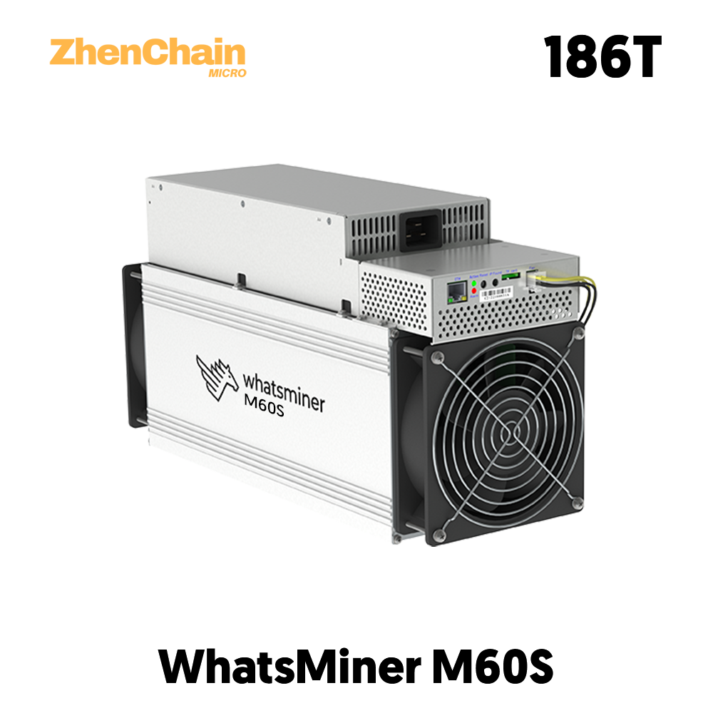 Whatsminer M60S (186TH/s) Bitcoin Miner 