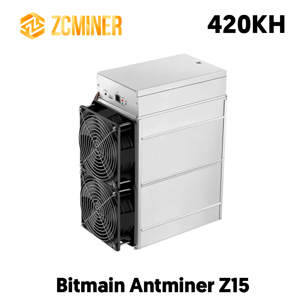 Bitmain Bitmain Antminer Z15 (420KSol/s) Zcash Miner — ZC MINER