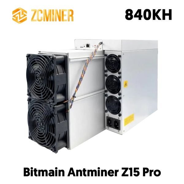Bitmain Antminer Z15 Pro (840KSol/s) Equihash Miner Bitmain